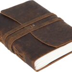 handmade leather journal