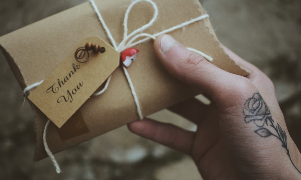 Thank you note