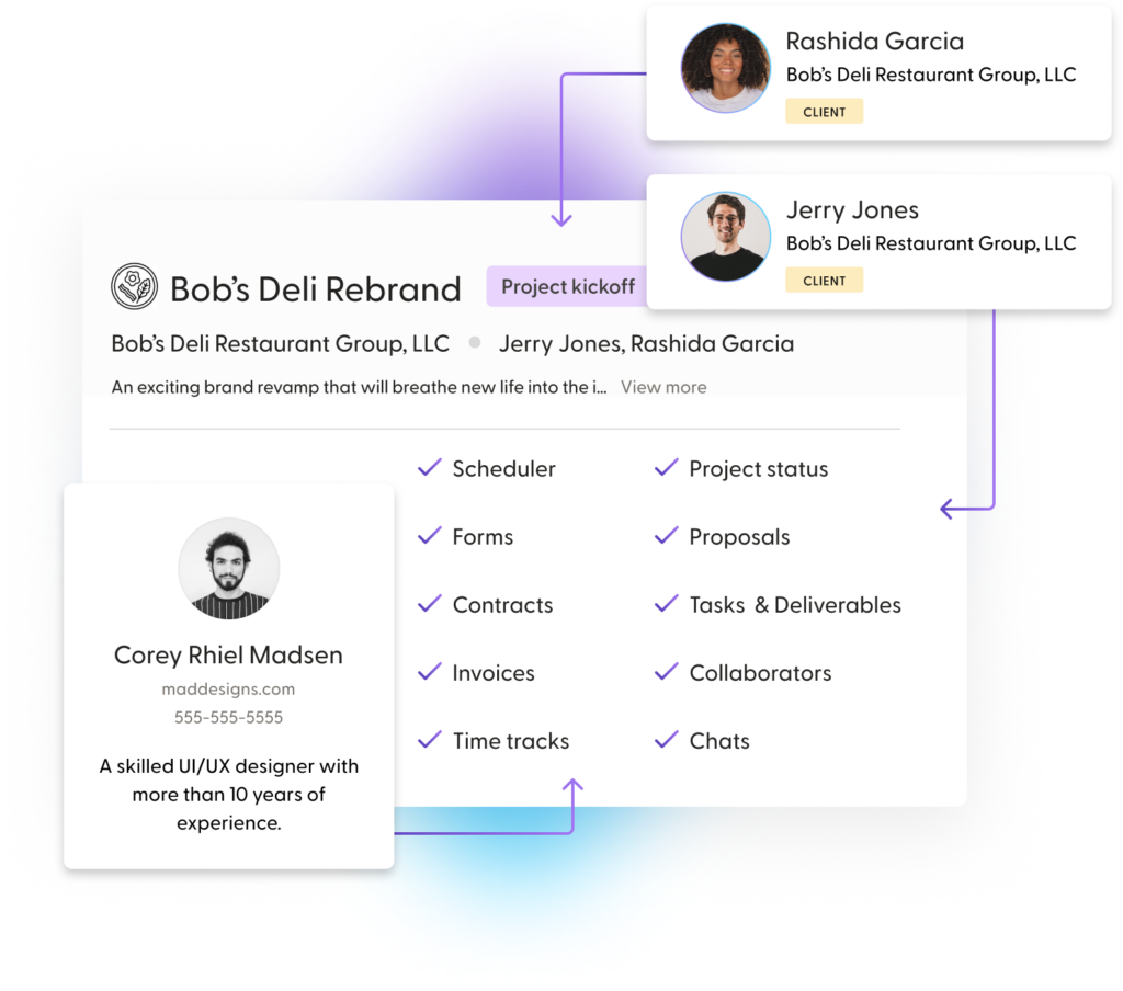 Indy Client Portal Screenshot