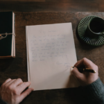 handwritten note