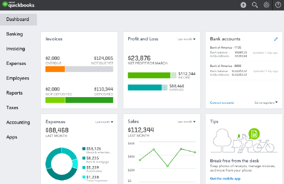 quickbooks accounting software