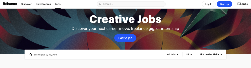 sites like upwork - behance