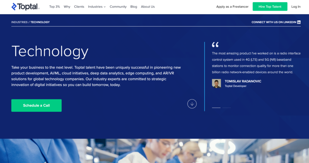 Freelance Job Sites - Toptal