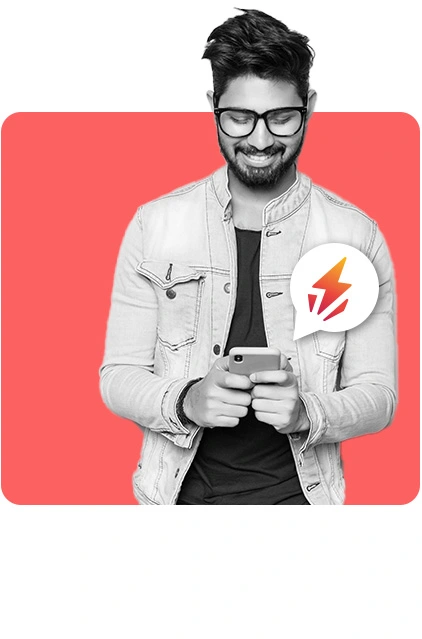 Freelancer on Phone